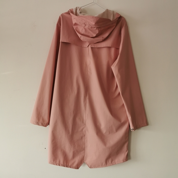 Rains Rose Pink Waterproof Jacket - Picture 6 of 14